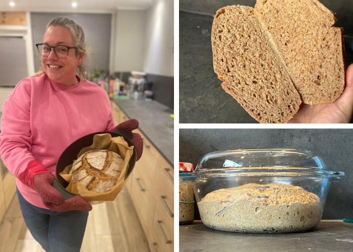 Kirsten gaat zuurdesembrood bakken