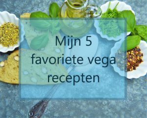 Mijn 5 favoriete vega recepten