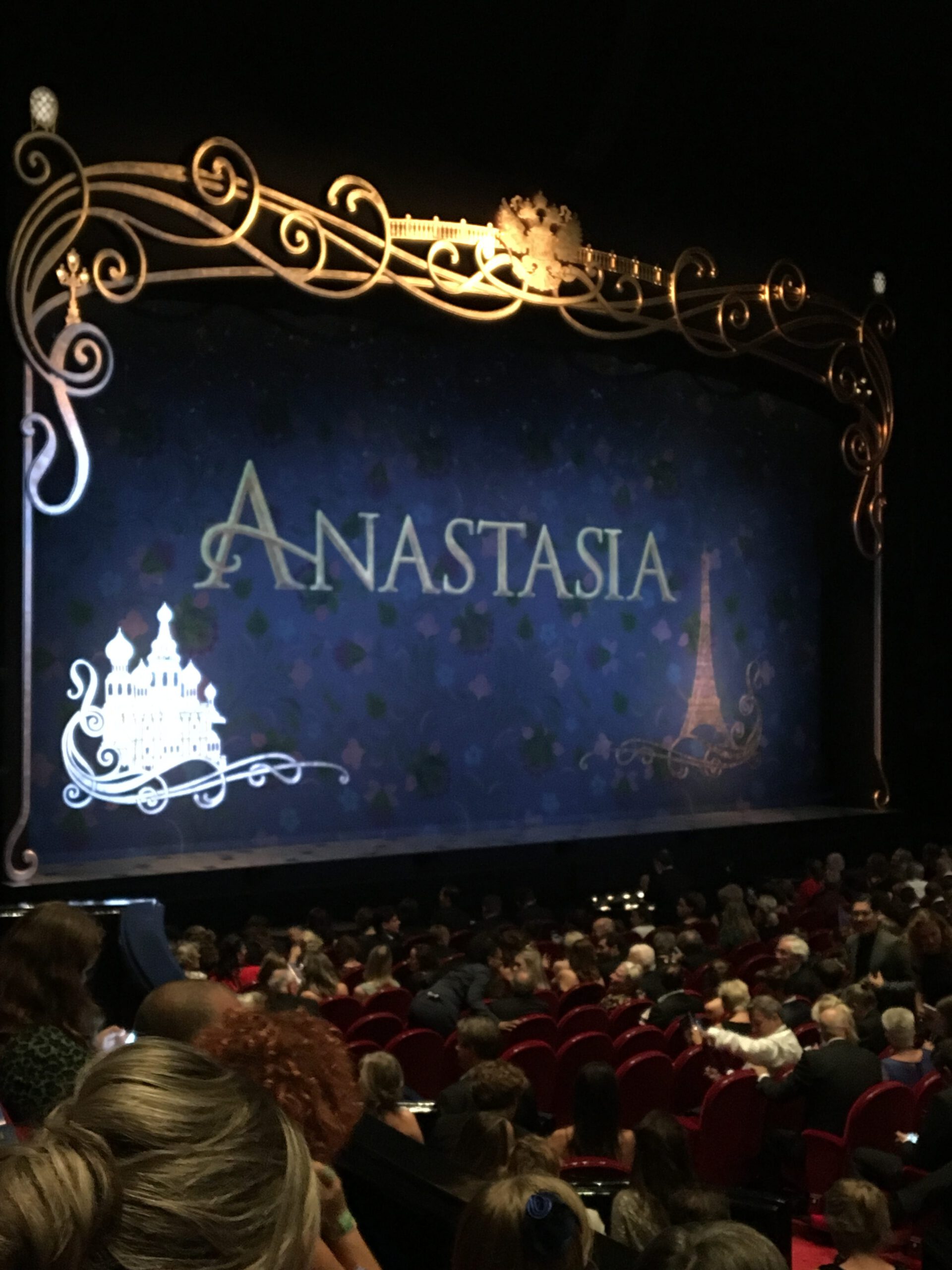 De galapremière van Anastasia de musical