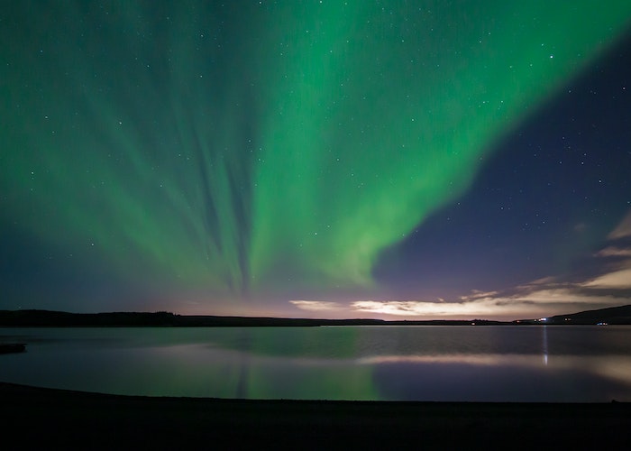 Reykjavik als reisbestemming in europa. Zie het Noorderlicht 280 dagen per jaar.