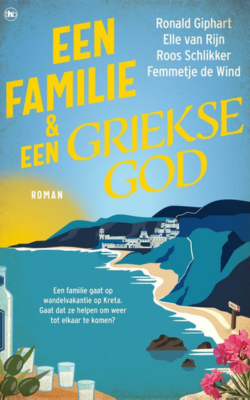 Een familie en een Griekse god boekcover