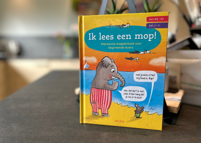 Ik lees een mop!