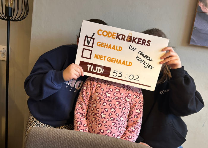 Escape je eigen woonkamer met een escape room van Codekrakers
