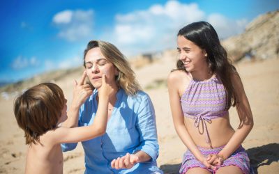 Zonnebrandcrème smeren – niet vergeten!