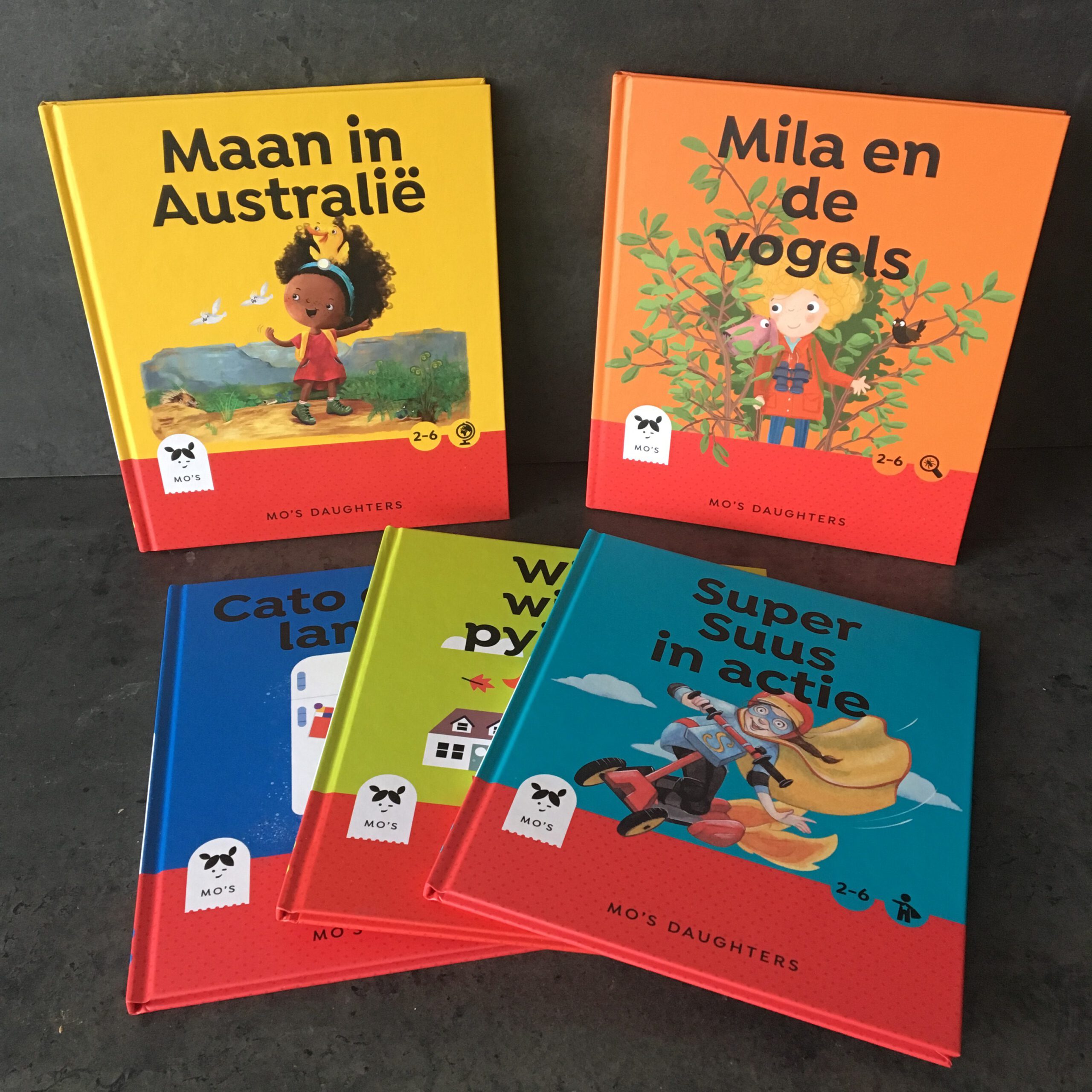 Winnaar Mo’s Daughters boekenpakket