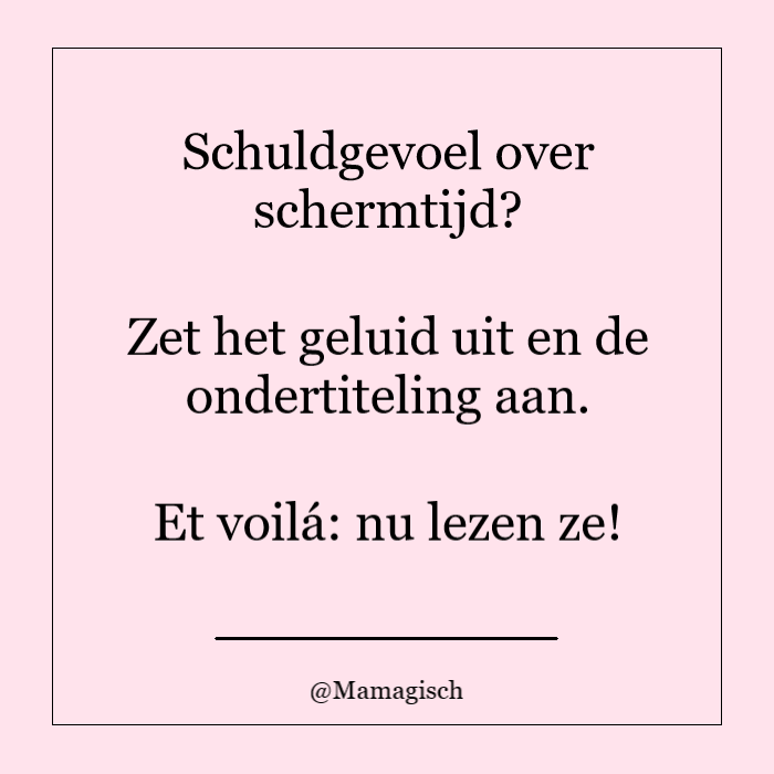 schermtijd lezen