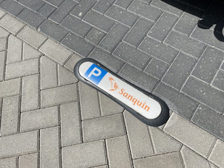 Een eigen parkeerplaats bij Sanquin