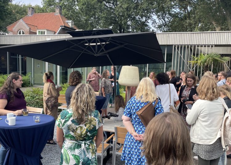 Bloggers op het Blogger By Nature event.