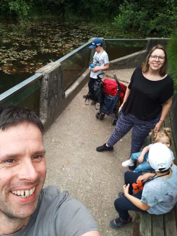 Johanneke en haar gezin.