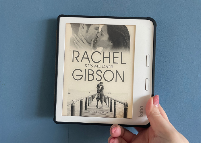 Boekcover Kus me dan Rachel Gibson.