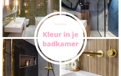 Inspiratie: meer kleur in de badkamer