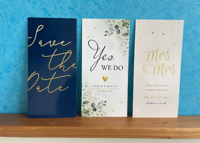 Je trouwkaarten online bestellen bij Kaartje2Go