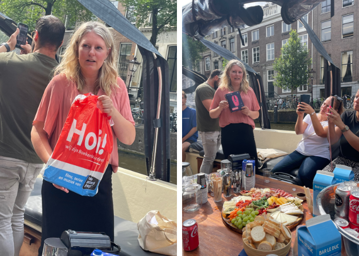 Marguerita verteld over Lazamani en Boekenvoordeel.