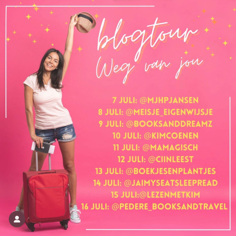 Overzicht deelnemers van de blogtour in juli 2023