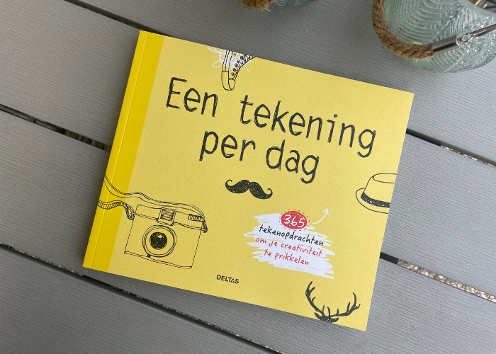 Creatief boek: Een tekening per dag.