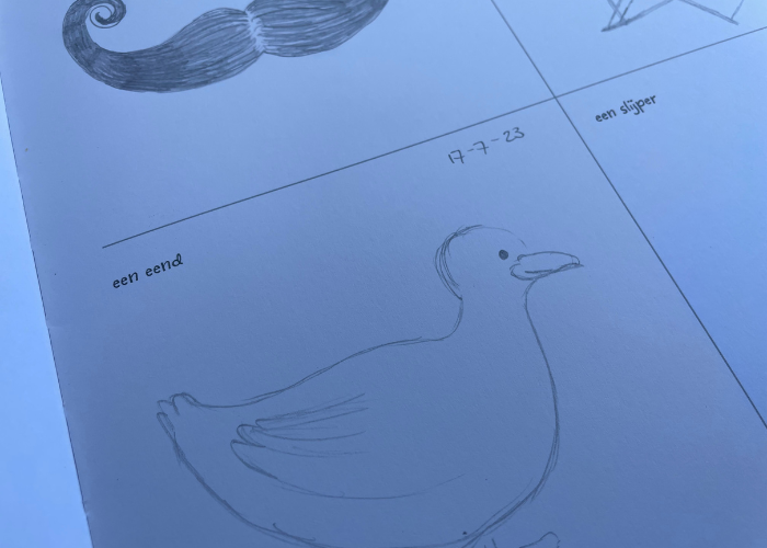 Een tekening per dag.