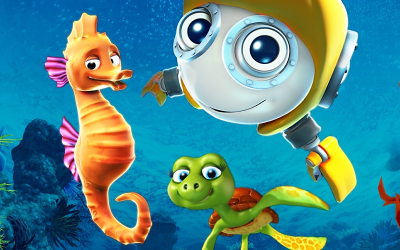 Het Grote Onderwateravontuur van Barney en Beenie in Omniversum