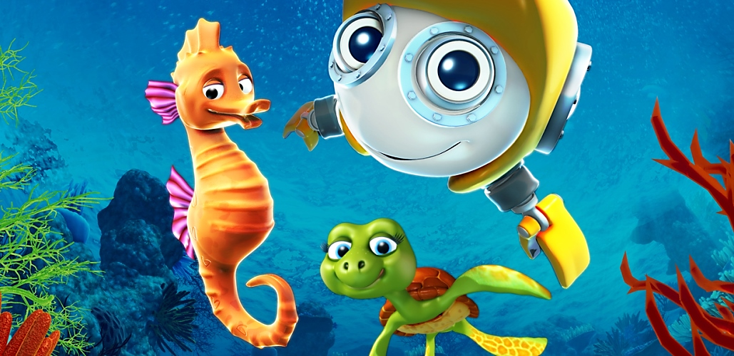 Het Grote Onderwateravontuur van Barney en Beenie in Omniversum