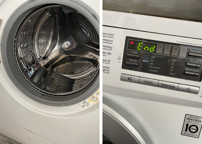 Wasmachine kapot