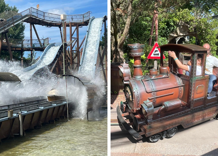 Jungle River en treintjes in Drievliet