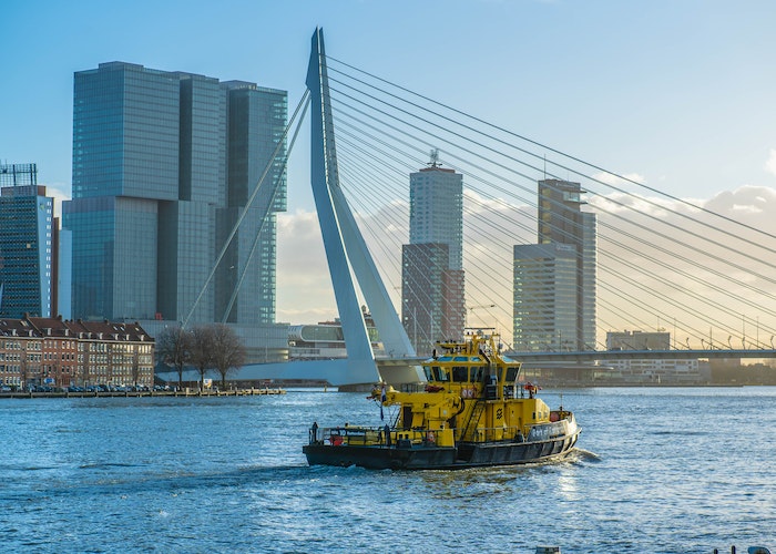 Uitjes in Rotterdam met het hele gezin: Erasmusbrug.