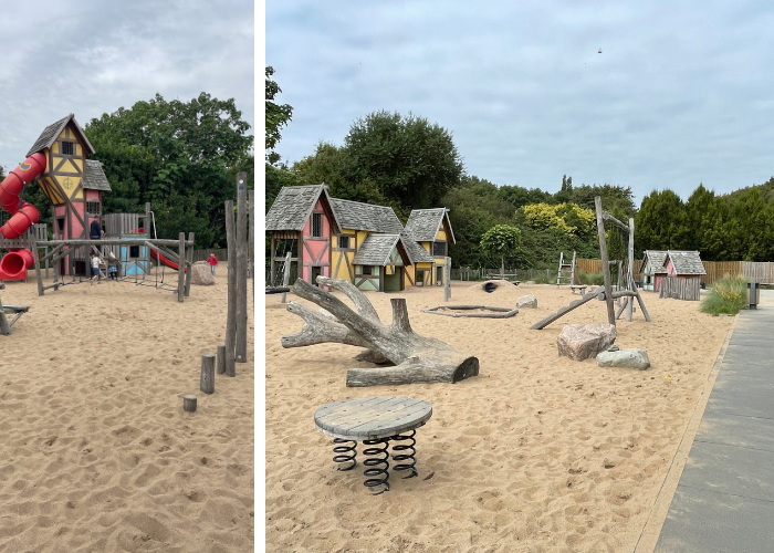 Alpenspeeltuin: gratis speeltuin met terras bij Snowworld Zoetermeer.