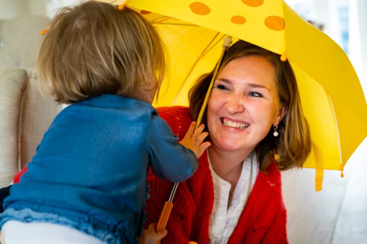 horizontaal foto's maken van je gezin