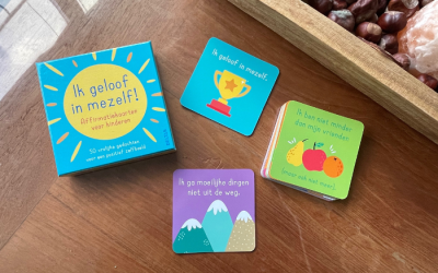 Ik geloof in mezelf! affirmatiekaarten voor kinderen