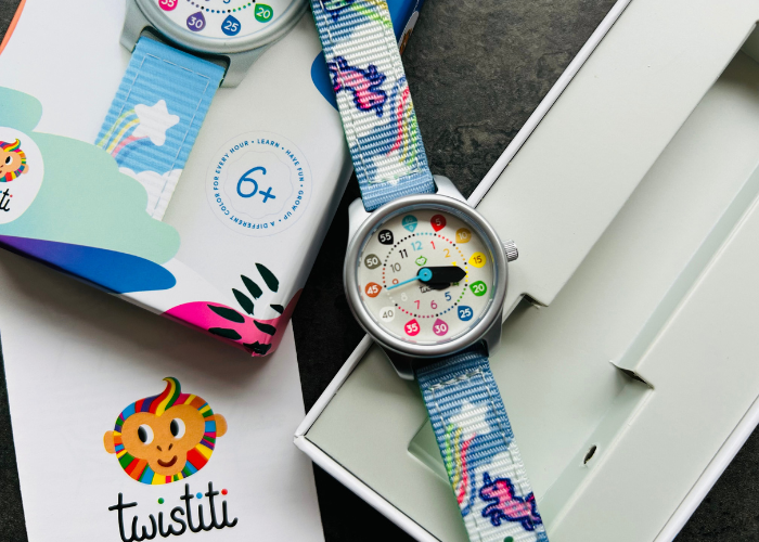 Leren klokkijken met een Twistiti horloge