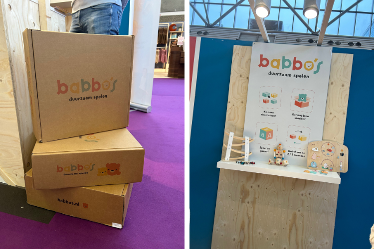 Babbo's duurzame speelgoedboxen