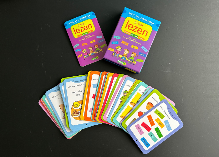 Speel- en leerkaarten oefenen met leren lezen M3 groep 3