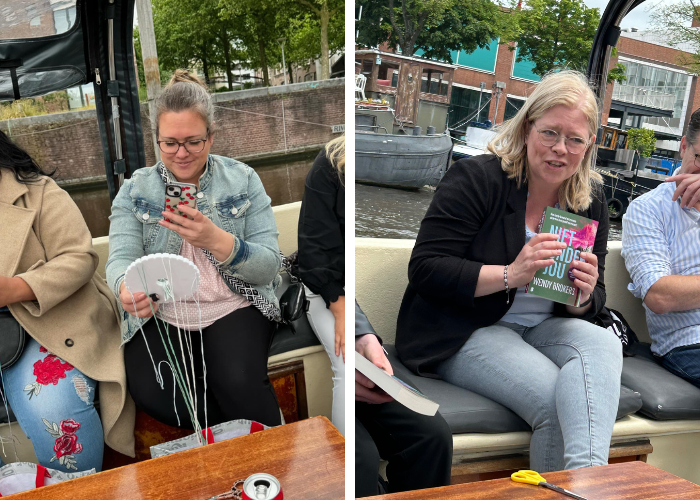 Wendy Brokers vertelt over haar boeken.