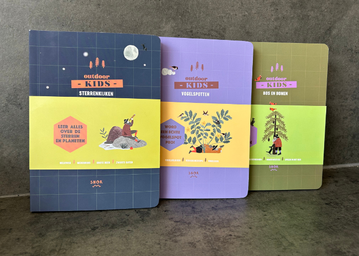 Outdoor kids boeken voor natuurliefhebbers.