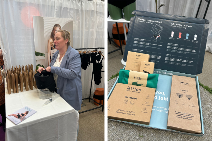 Lotties Period op de Negenmaandenbeurs 2025