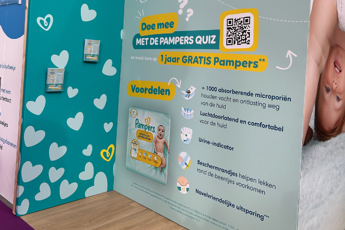 Pampers op de Negenmaandenbeurs 2025