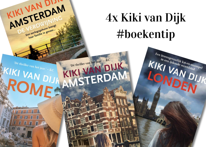 4x Kiki van Dijk: boeken die snel en spannend zijn!