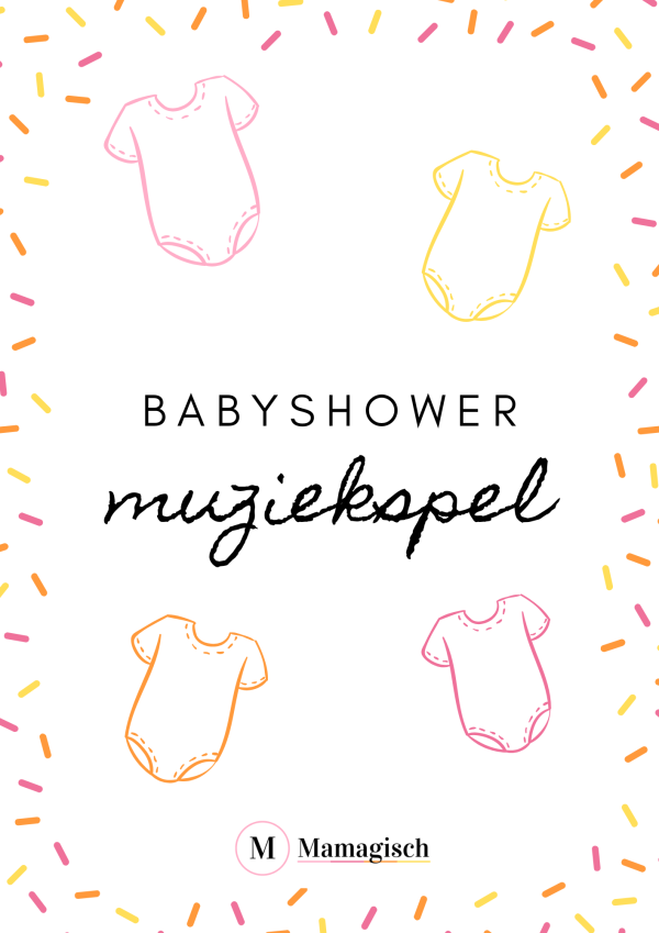 Het Babyshower Muziekspel - PRINTABLE