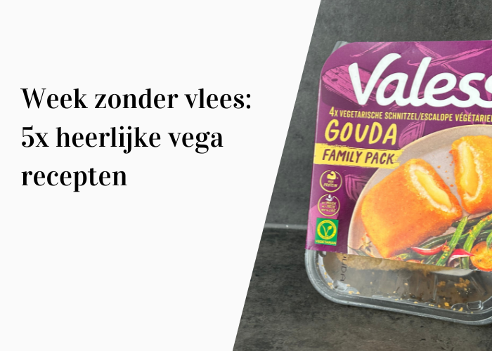 Week zonder vlees weekmenu