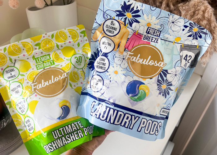 Fabulosa pods voor de vaat en de was.